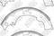 BRAKE SHOE, артикул FN2339