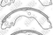 BRAKE SHOE, артикул FN6712