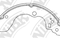 BRAKE SHOE, артикул FN9801