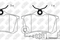 Колодки тормозные задние дисковые vw polo 01-09, артикул PN0019W
