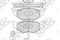 BRAKE PADS, артикул PN0113W
