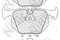 BRAKE PADS, артикул PN0225