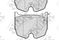 BRAKE PADS, артикул PN0341W