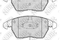 Колодки торм.пер.[с датчиком], артикул PN0348W