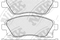 BRAKE PADS, артикул PN0361