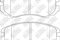 Колодки передние PN0377 (NiBK), артикул PN0377