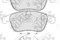 Колодки тормозные RENAULT Grand Scenic 3 (09-),Laguna (08-15),Megane (09-16) передние (4шт.) NIBK, артикул PN0393
