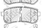 Колодки задние 58302E6A10 CRETA/SOUL II/SELTOS/OPTIMA/K5/SPORT AGE IV/TUCSON 16- с отвер.под пруж., артикул PN0436