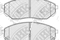 BRAKE PADS, артикул PN0441