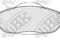 BRAKE PADS, артикул PN0450
