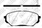BRAKE PADS, артикул PN0456