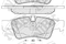 Колодкитормозные, артикул PN0507
