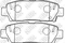 BRAKE PAD, артикул PN1323