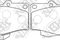 Колодки тормозные TOYOTA Land Cruiser (84-) передние (4шт.) NIBK, артикул PN1387