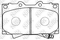 BRAKE PADS, артикул PN1411