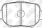 Колодки тормозные TOYOTA Camry,Corolla передние (4шт.) NIBK, артикул PN1430