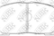 BRAKE PADS, артикул PN1457