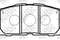 BRAKE PADS, артикул PN1521
