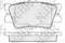BRAKE PADS, артикул PN1522