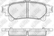 BRAKE PADS, артикул PN1846