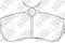 BRAKE PADS, артикул PN2180