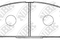 Колодки тормозные дисковые, артикул PN2389
