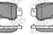 BRAKE PADS, артикул PN25001