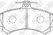 Колодки торм.пер. MITSUBISHI CARISMA 98>05/COLT 08>/VOLVO S40!!!!, артикул PN3090