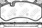 Колодки тормозные дисковые, артикул PN31012
