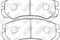 BRAKE PADS, артикул PN4258