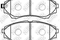 Колодки тормозные дисковые, артикул PN5800