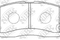 Колодки тормозные дисковые, артикул PN6492