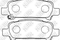BRAKE PADS, артикул PN7415