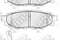 BRAKE PADS, артикул PN7501