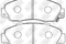 BRAKE PADS, артикул PN8254