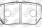 BRAKE PADS, артикул PN8512