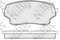 Колодки тормозные передние NiBK PN9806, артикул PN9806