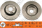 Диск тормозной SUBARU Forester (97-02) передний (1шт.) (мин.2шт.) NIBK, артикул RN1010