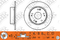 Диск тормозной HONDA Accord (03-) задний (1шт.) NIBK, артикул RN1203