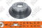 Диск тормозной MITSUBISHI Pajero (07-) задний (1шт.) NIBK, артикул RN1401