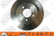 Диск тормозной HYUNDAI i30 (07-) KIA Ceed (06-) (R15) передний (1шт.) NIBK, артикул RN1412