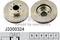 Диск тормозной передний (256x22) hyundai i20 08-, kia rio ii 05-. Nipparts арт. J3300324, артикул J3300324