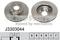 диск тормозной mazda 323 89-04demio 98- передний, артикул J3303044
