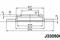 Автозапчасть/(СЦ) ДИСК ТОРМОЗНОЙ ПЕРЕДНИЙ, артикул J3305005