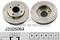 Brake disc, артикул J3305064