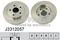 Brake disc, артикул J3312057