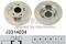 Brake disc, артикул J3314034