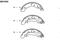 колодки барабанные Nissan Micra 1,0i-1,5D 92>, артикул J3501043