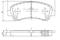 КОЛОДКИ ТОРМПЕР КТ, артикул J3601096