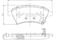 Комплект тормозных колодок, дисковый тормоз, артикул J3608028